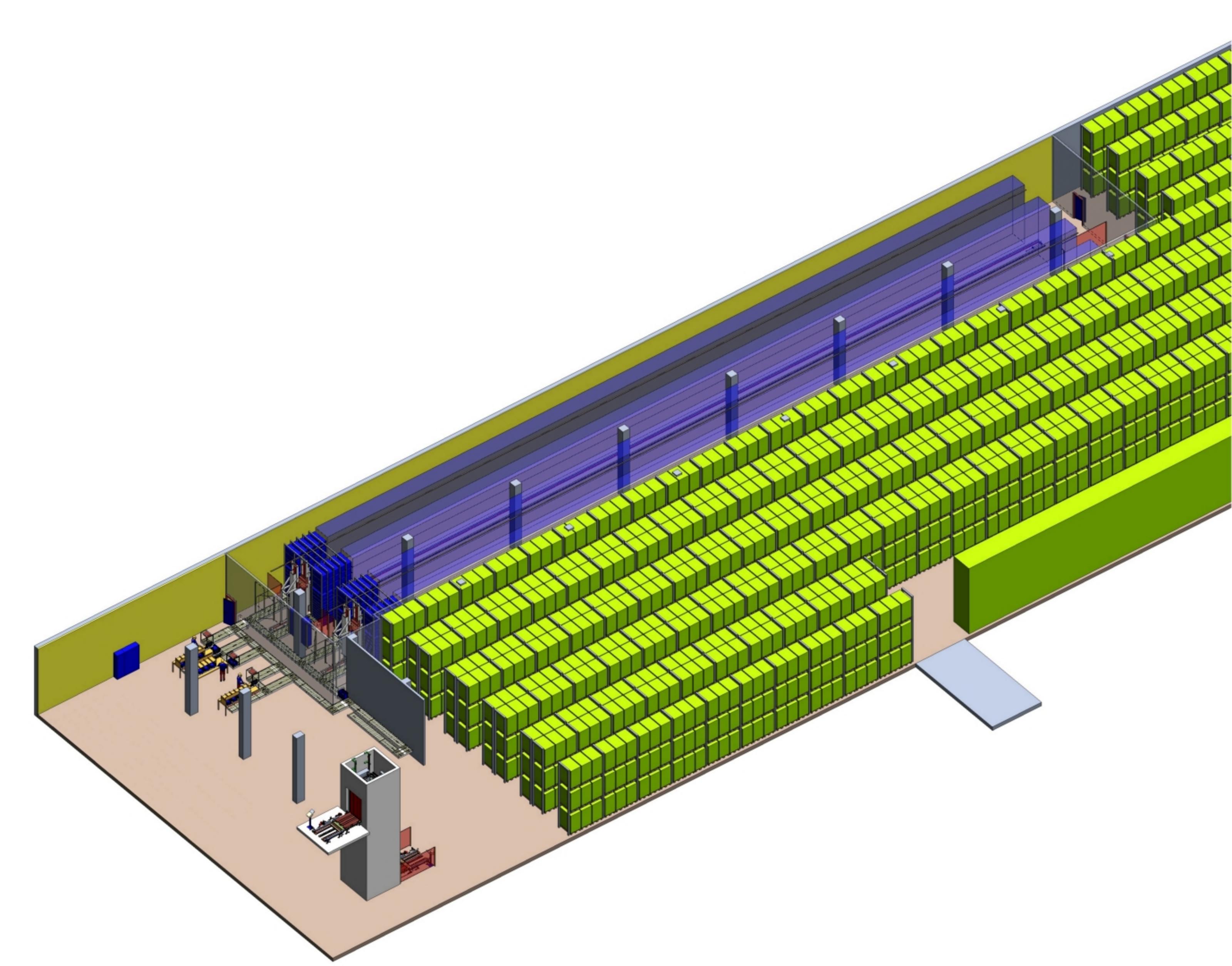 Automated conveyor systems for boxes and trays | Gilgen Logistics AG